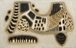 Zoran Music, 1956, 72,5 &times; 116 cm (28,5 &times; 45,7 in), Oil on canvas